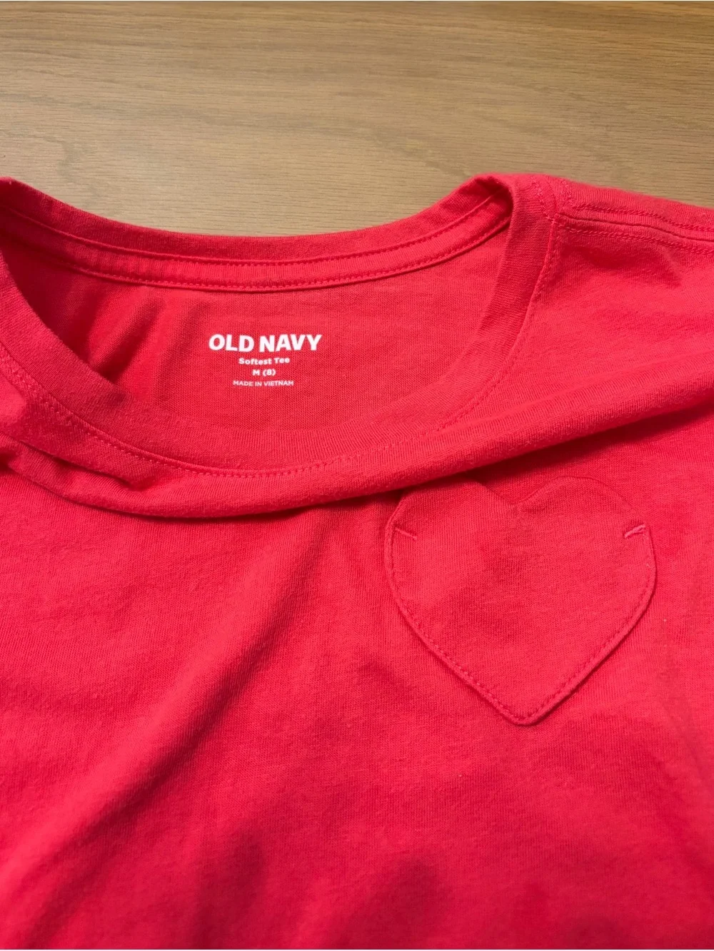 3 for $10 Girls' Old Navy Heart Pocket Short-Sleeve Tee